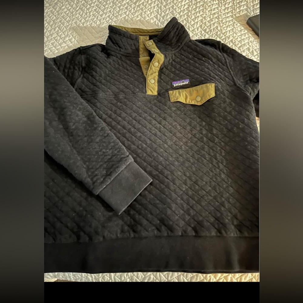 Patagonia Women's Cotton Quilt Snap-T Pullover - size Large